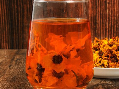 昆仑雪菊花草茶批发新疆胎菊源头工厂天山雪菊易拉罐一件代发图3