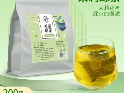 茉莉绿茶批发福建特产袋泡养生茶清香茶叶组合伴手礼八边封袋代发图2
