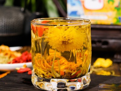 菊花五宝茶现货批发120克/盒图2