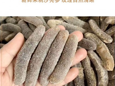 一德路批发货源沙秃参Q弹不腻 金沙秃参明秃参 淡干足干海参干货图2