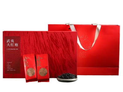 金骏眉红茶2023新茶浓香型肉桂大红袍茶叶礼盒装批发高档送礼中秋图5
