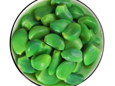 山村辣妈正宗腊八蒜绿蒜山东翡翠糖蒜醋泡大蒜头咸菜下饭菜商用图4