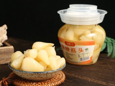 即食下饭菜四川泡菜甜酸什锦藠头泡仔姜脆爽泡菜拌面拌饭佐餐瓶装图2