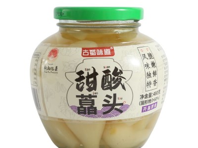 即食下饭菜四川泡菜甜酸什锦藠头脆爽泡菜拌面拌饭瓶装图3