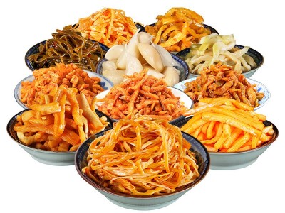 香与厂家直销四川特色小包装下饭菜即食榨菜开味咸菜袋装整箱批发图4