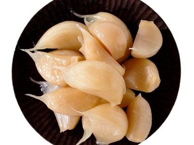 包邮 香与甜蒜糖蒜瓶装480g*12坛 眉山泡大蒜脆口咸菜开味下饭菜图2