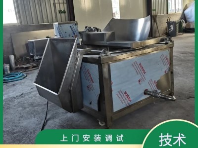 全自动电加热小米锅巴油炸锅设备 自动翻筐炸洋芋片的机器 油炸锅图4