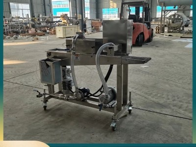 冻干草莓巧克力涂层机 全自动橙子裹巧克力设备 带保温系统图2