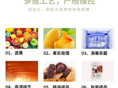 春如四季酸甜水果干黄金橘酱芒果批发办公室居家网红休闲零食小吃图3