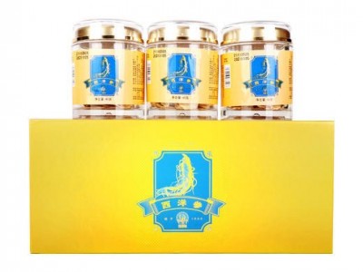 加拿大进口神象足龄西洋参大片40克3瓶礼盒整支切片味浓郁非东北图3