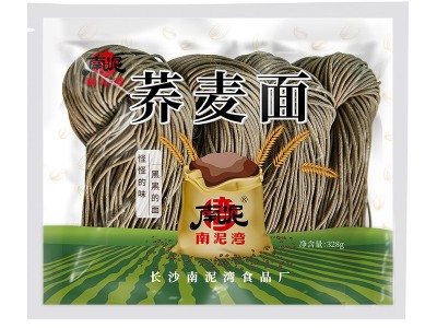 南泥湾荞麦面半干面328g粗杂粮方便面条粮油米面包邮非挂面拉面图5