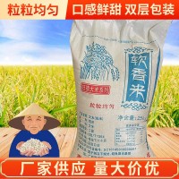 广西软香米大米50斤装米食堂家用装长粒米颗粒饱满特产新米加工