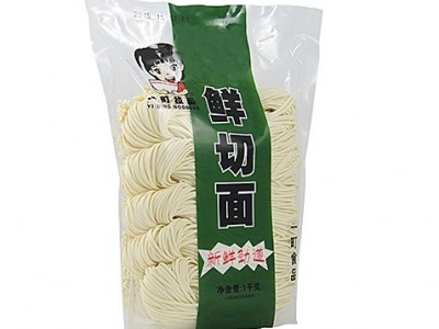 一町食品厂家直销1kg鲜切面保鲜湿面条袋装半干面条 批发代理图4