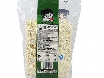 一町食品厂家直销1kg鲜切面保鲜湿面条袋装半干面条 批发代理图3