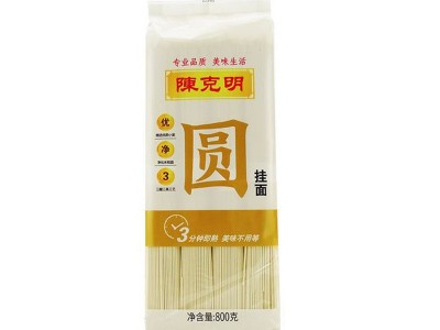 陈克明高筋劲道爽滑细圆玉带宽 精细 龙须800g-1000g挂面正品保障图4