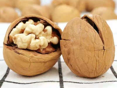 代发手剥烤核桃500g 坚果炒货休闲零食 奶香熟核桃 草本 味烤核桃图4