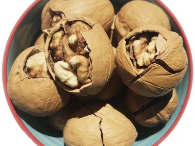 代发手剥烤核桃500g 坚果炒货休闲零食 奶香熟核桃 草本 味烤核桃图3