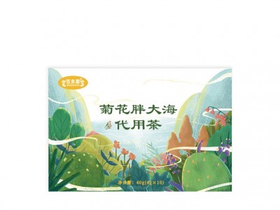 菊花胖大海代用茶贴牌定制 袋泡茶代加工厂家 茶包生产企业图5