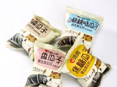 洽洽焦糖瓜子小包装2500g散装山核桃味恰恰熟制葵花籽整箱批发图3