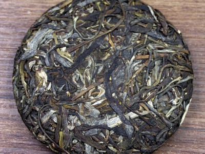 拿样云南普洱茶冰岛五寨古树茶普洱茶小饼100克g生茶10饼 笋壳装图2
