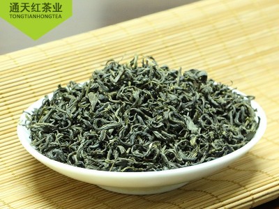 绿茶 豆香 2023新茶 春茶 袋装 福建高山绿茶 散装批发云雾 炒青图3