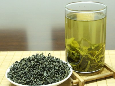 绿茶 豆香 2023新茶 春茶 袋装 福建高山绿茶 散装批发云雾 炒青图2