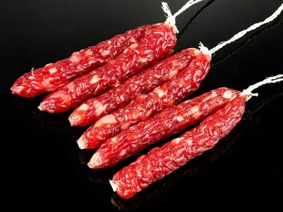 厂家批发旺利5kg广式腊肠 顺德腊味餐饮食材 广味香肠咸甜大切肉图4