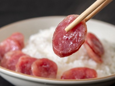 广式肉灌肠 手工咸味香肠甜腊肠麻辣香肠 日晒风干咸香肠年货批发图4