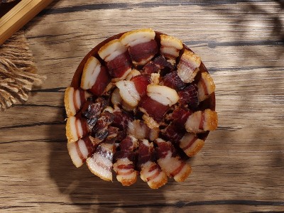广式风味腊肠腊肉厂家整箱批发广东风味腊肠咸香江门腊肠腊肉广式图2