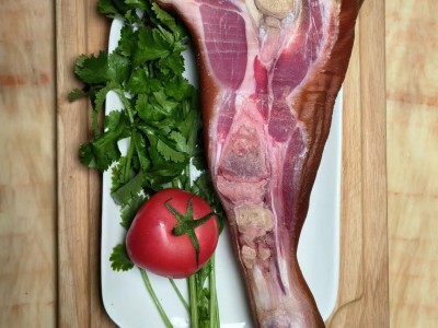 川味腊猪腿 腊猪脚杆 四川仪陇特产烟熏腊猪脚 源头厂家直销现货图1