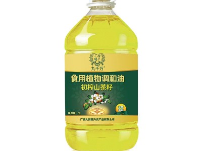 广西巴马山茶油5L/瓶 初榨山茶籽食用植物调和油茶子茶油 食用油图5