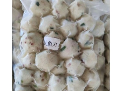 手打鱿鱼丸子500g/袋 麻辣烫火锅烧烤关东煮商用家用速冻食品批发图5