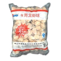 千年记龙虾丸2.5kg球火锅烧烤关东煮麻辣烫鱼丸鱼蛋冷冻食品广东