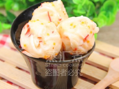 千年记龙虾丸2.5kg球火锅烧烤关东煮麻辣烫鱼丸鱼蛋冷冻食品广东图2