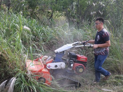 多功能碎枝机 自走式履带割草机 果园自走式碎草机 786履 带除草机图4