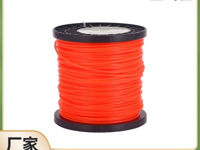2.4mm100m圆线轴园林配件批发 尼龙打草绳割草机配件通用打草绳图1