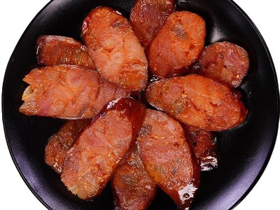 四川特产麻辣香肠500g纯肉正宗农家手工自制柴火烟熏腊肉 腊肠批发图6