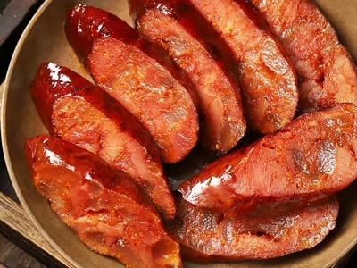 腊肠四川麻辣香肠500g川味腊肠纯猪肉农家烟熏味麻辣腊肠 四川批发图3