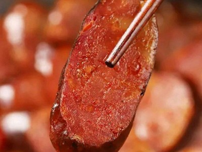 腊肠四川麻辣香肠500g川味腊肠纯猪肉农家烟熏味麻辣腊肠 四川批发图4
