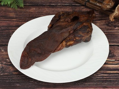 烟熏腊猪舌湖北特产农家自制老腊肉中晚餐下酒菜腊肉批发图2