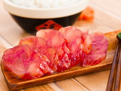 加工广式脆皮粒肠广式风味餐饮腊味煲仔饭蒸饭大粒香肠散 装箱装图4