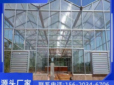 玻璃连栋温室大棚工程温室蔬菜瓜果农业种植联栋薄膜智能温室批发图1