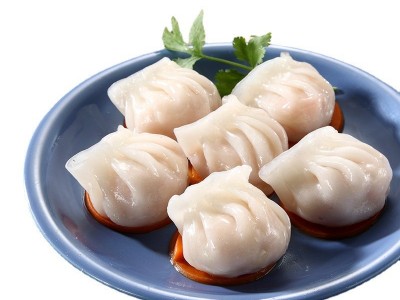虾饺皇整虾饺子点心早餐半成品餐饮食堂食品工厂OEM速冻广式图4