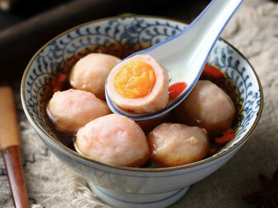 【 潮欣】海鸭蛋流沙虾丸500g 包心丸子 火锅食材 海鲜虾滑丸图5