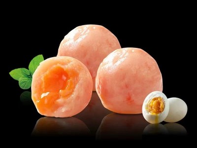 【 潮欣】海鸭蛋流沙虾丸500g 包心丸子 火锅食材 海鲜虾滑丸图4