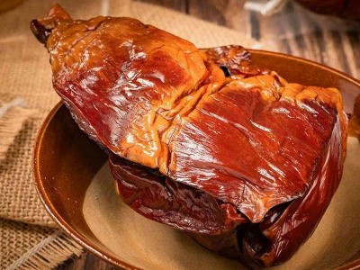 家用商用四川重庆农家风味猪心烟熏风干特产真空包装500g批发代发图4