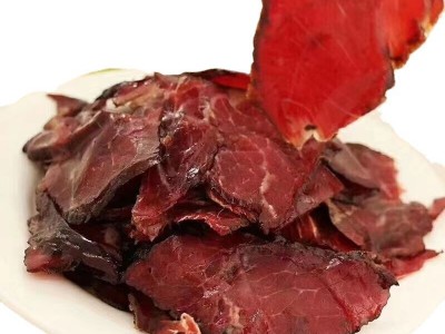 店铺推荐 地道湖南柴火烟熏腊牛肉 餐饮批发 好吃不贵 免费包邮图4