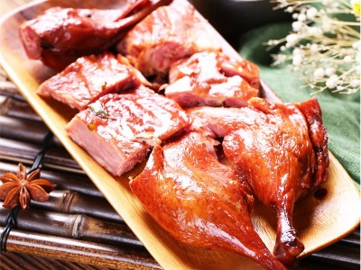 批发预制菜楚香鸭整只楚菜卤味酱鸭烤鸭熟食酱板鸭零食五香鸭图3