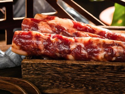 土香肠安徽特产预制菜正宗咸肉灌肠腊肠500g徽州特色腊味肉风干图2