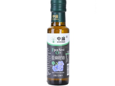 中国农科院油料所技术研制亚麻籽油低温冷榨营养胡麻油凉拌菜用油图5